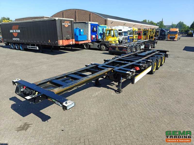 Kögel PORT 40 SIMPLEX 20 3-Assen SAF - Schijfremmen - 20/30/40FT Aansluiting - Achterschuiver - Kontejnerovy návěs/ Výměnná nástavba: obrázek 1 Kögel PORT 40 SIMPLEX 20 3-Assen SAF - Schijfremmen - 20/30/40FT Aansluiting - Achterschuiver - Kontejnerovy návěs/ Výměnná nástavba: obrázek 1