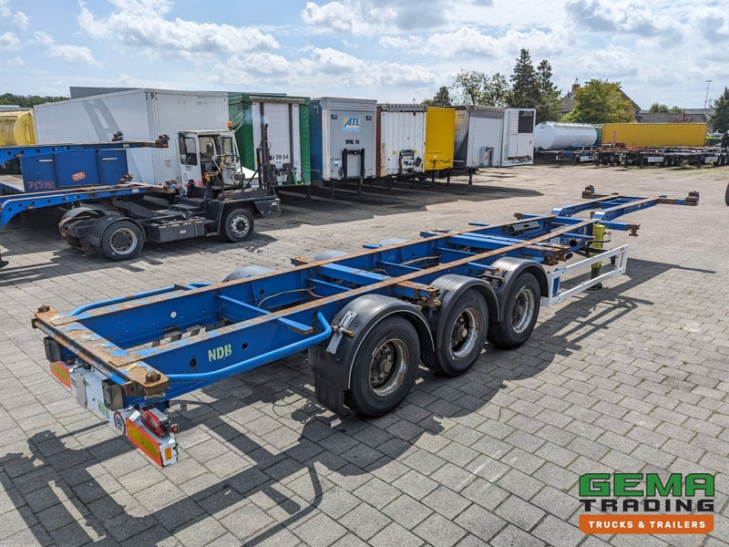 Krone SD27 3-Assen BPW Drumbrakes - 4700KG - All Connections (O1913) - Kontejnerovy návěs/ Výměnná nástavba: obrázek 1 Krone SD27 3-Assen BPW Drumbrakes - 4700KG - All Connections (O1913) - Kontejnerovy návěs/ Výměnná nástavba: obrázek 1