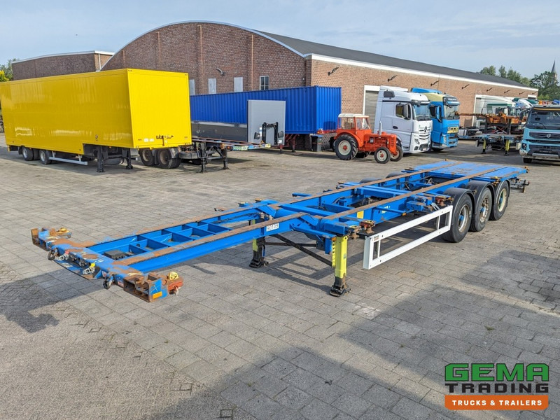 Krone SDC-27 3-Assen BPW Drumbrakes - 5340KG - All Connections (O1912) - Kontejnerovy návěs/ Výměnná nástavba: obrázek 1 Krone SDC-27 3-Assen BPW Drumbrakes - 5340KG - All Connections (O1912) - Kontejnerovy návěs/ Výměnná nástavba: obrázek 1
