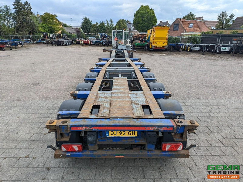 Kontejnerovy návěs/ Výměnná nástavba Krone SDC 27 3-Assen SAF - Lift as - Schijfremmen - Achterschuiver - 20 2x20FT/30/40FT: obrázek 8 Kontejnerovy návěs/ Výměnná nástavba Krone SDC 27 3-Assen SAF - Lift as - Schijfremmen - Achterschuiver - 20 2x20FT/30/40FT: obrázek 8