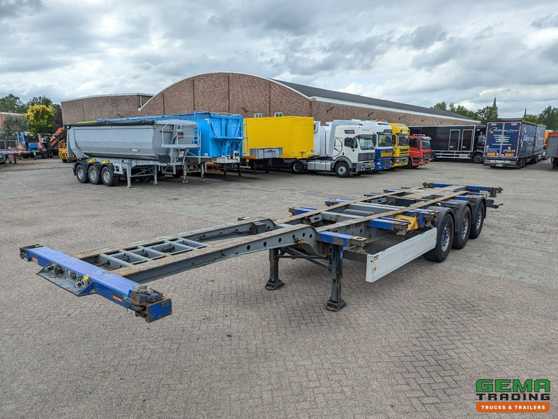 Krone SDC 27 3-Assen SAF - Lift as - Schijfremmen - Achterschuiver - 20 2x20FT/30/40FT - Kontejnerovy návěs/ Výměnná nástavba: obrázek 1 Krone SDC 27 3-Assen SAF - Lift as - Schijfremmen - Achterschuiver - 20 2x20FT/30/40FT - Kontejnerovy návěs/ Výměnná nástavba: obrázek 1