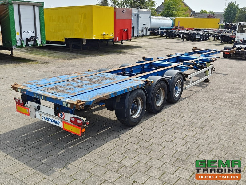 Krone SDC 27 3 assen BPW - DrumBrakes - 5340KG - 2x 20FT 1x 30FT 1x40FT - NL kenteken - Kontejnerovy návěs/ Výměnná nástavba: obrázek 1 Krone SDC 27 3 assen BPW - DrumBrakes - 5340KG - 2x 20FT 1x 30FT 1x40FT - NL kenteken - Kontejnerovy návěs/ Výměnná nástavba: obrázek 1