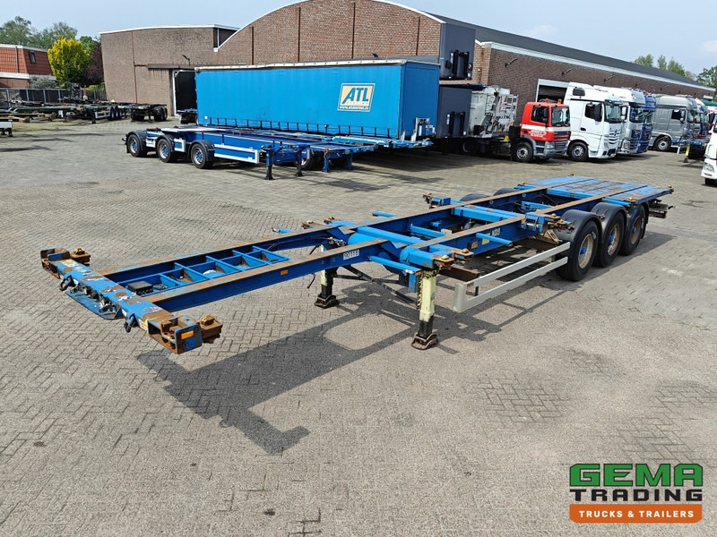 Krone SDC 27 3 assen BPW - DrumBrakes - 5340KG - 2x 20FT 1x 30FT 1x40FT - NL kenteken - Kontejnerovy návěs/ Výměnná nástavba: obrázek 2 Krone SDC 27 3 assen BPW - DrumBrakes - 5340KG - 2x 20FT 1x 30FT 1x40FT - NL kenteken - Kontejnerovy návěs/ Výměnná nástavba: obrázek 2