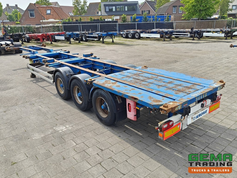 Krone SDC 27 3 assen BPW - DrumBrakes - 5340KG - 2x 20FT 1x 30FT 1x40FT - NL kenteken - Kontejnerovy návěs/ Výměnná nástavba: obrázek 3 Krone SDC 27 3 assen BPW - DrumBrakes - 5340KG - 2x 20FT 1x 30FT 1x40FT - NL kenteken - Kontejnerovy návěs/ Výměnná nástavba: obrázek 3