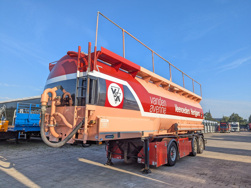 Cisternový návěs Lambrecht 01LK30 BULK MengVoeder / Futter - 52m³ - LiftAs - StuurAssen - 03/2025APK (O2003): obrázek 1