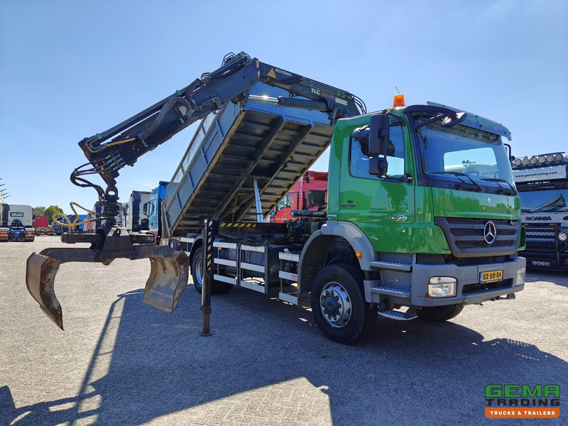 Mercedes-Benz AXOR 1829 AK 4x4 Dagcab Euro5 - Kipper + Terex 105.2 - RadioGrafisch - NaafReductie - Sklápěč, Auto s hydraulickou rukou: obrázek 4 Mercedes-Benz AXOR 1829 AK 4x4 Dagcab Euro5 - Kipper + Terex 105.2 - RadioGrafisch - NaafReductie - Sklápěč, Auto s hydraulickou rukou: obrázek 4