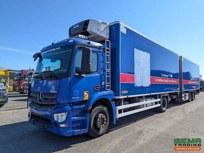 Mercedes-Benz Antos 1843 4x2 Dagcab Euro6 - Chereau Koel-Vriescombinatie- Carrier Supra - Doorlaadsysteem - Laadklep 2000KG - Chladírenský nákladní automobil: obrázek 3 Mercedes-Benz Antos 1843 4x2 Dagcab Euro6 - Chereau Koel-Vriescombinatie- Carrier Supra - Doorlaadsysteem - Laadklep 2000KG - Chladírenský nákladní automobil: obrázek 3