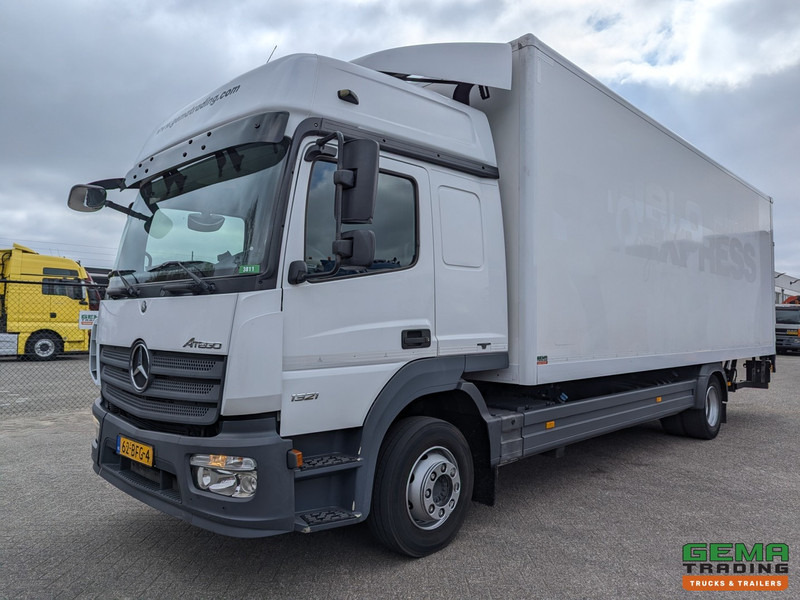 Mercedes-Benz Atego 1321 4x2 Slaapcab Euro6A - Geslotenbak 7.58m + Laadklep 1500kg 10/2025APK - Skříňový nákladní auto: obrázek 1 Mercedes-Benz Atego 1321 4x2 Slaapcab Euro6A - Geslotenbak 7.58m + Laadklep 1500kg 10/2025APK - Skříňový nákladní auto: obrázek 1
