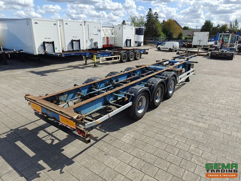 Pacton T3-007 3-Assen SAF - Trommelremmen - Lift As - Vast - Alle Aansluitingen - 4700KG - Kontejnerovy návěs/ Výměnná nástavba: obrázek 1 Pacton T3-007 3-Assen SAF - Trommelremmen - Lift As - Vast - Alle Aansluitingen - 4700KG - Kontejnerovy návěs/ Výměnná nástavba: obrázek 1