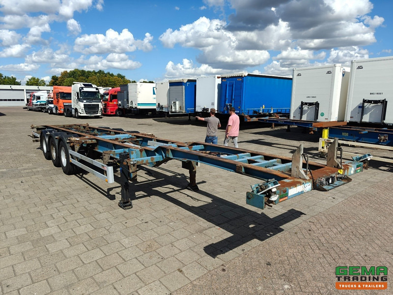 Pacton T3-007 3-Assen SAF - Trommelremmen - Lift As - Vast - Alle Aansluitingen - 4700KG - Kontejnerovy návěs/ Výměnná nástavba: obrázek 4 Pacton T3-007 3-Assen SAF - Trommelremmen - Lift As - Vast - Alle Aansluitingen - 4700KG - Kontejnerovy návěs/ Výměnná nástavba: obrázek 4