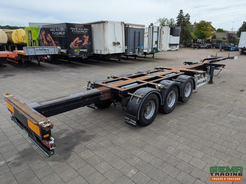 Pacton T3-010 3-Assen SAF - MULTI - Trommelremmen - LiftAs - 3x Uitschuifbaar - 07/2025APK - Kontejnerovy návěs/ Výměnná nástavba: obrázek 1 Pacton T3-010 3-Assen SAF - MULTI - Trommelremmen - LiftAs - 3x Uitschuifbaar - 07/2025APK - Kontejnerovy návěs/ Výměnná nástavba: obrázek 1