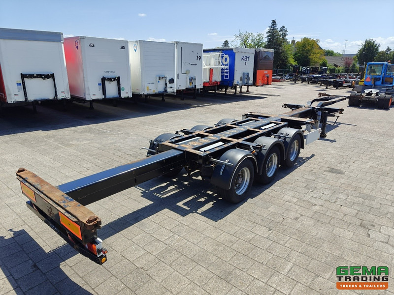 Pacton T3-010 3-Assen SAF - MULTI - Trommelremmen - LiftAs - 3x Uitschuifbaar - Kontejnerovy návěs/ Výměnná nástavba: obrázek 1 Pacton T3-010 3-Assen SAF - MULTI - Trommelremmen - LiftAs - 3x Uitschuifbaar - Kontejnerovy návěs/ Výměnná nástavba: obrázek 1