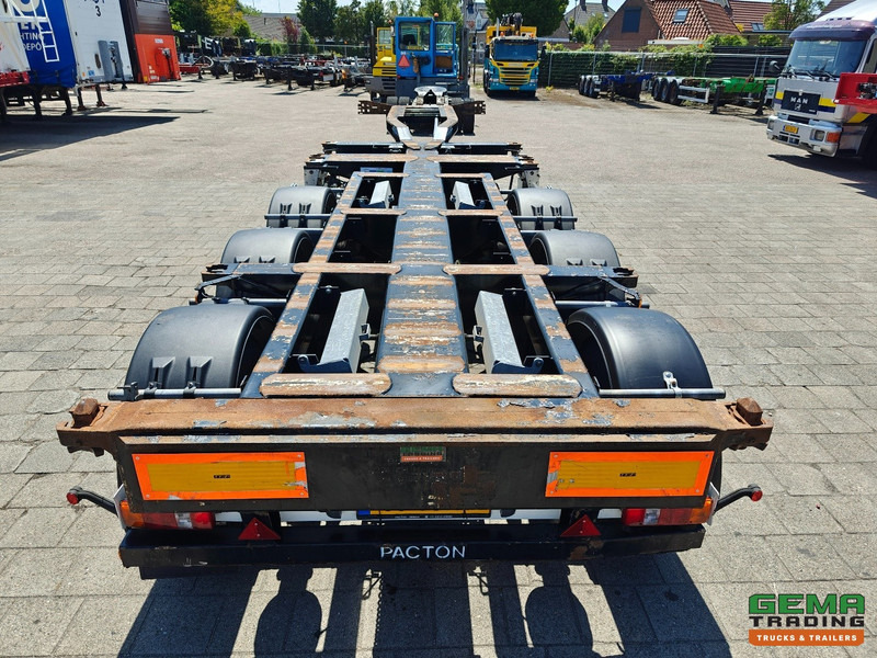 Pacton T3-010 3-Assen SAF - MULTI - Trommelremmen - LiftAs - 3x Uitschuifbaar - Kontejnerovy návěs/ Výměnná nástavba: obrázek 5 Pacton T3-010 3-Assen SAF - MULTI - Trommelremmen - LiftAs - 3x Uitschuifbaar - Kontejnerovy návěs/ Výměnná nástavba: obrázek 5