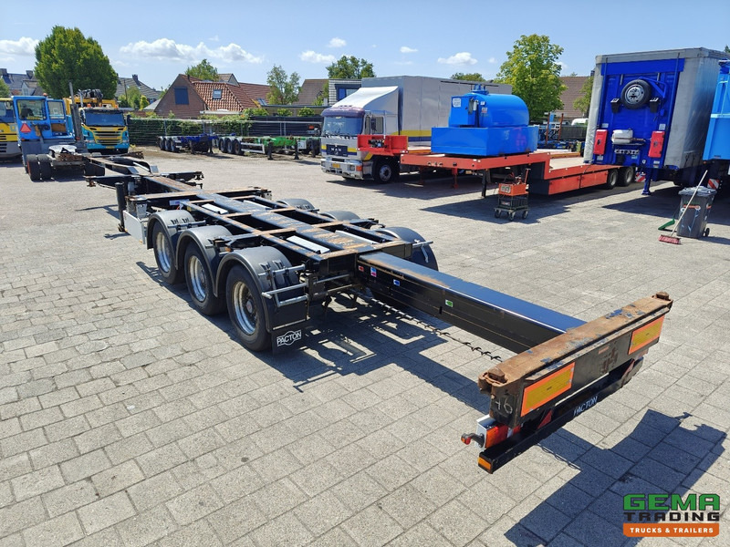 Pacton T3-010 3-Assen SAF - MULTI - Trommelremmen - LiftAs - 3x Uitschuifbaar - Kontejnerovy návěs/ Výměnná nástavba: obrázek 4 Pacton T3-010 3-Assen SAF - MULTI - Trommelremmen - LiftAs - 3x Uitschuifbaar - Kontejnerovy návěs/ Výměnná nástavba: obrázek 4