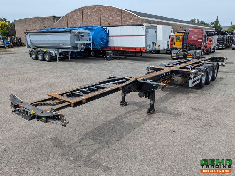 Pacton T3-010 3-Assen SAF - MULTI - Trommelremmen - LiftAs - 3x Uitschuifbaar - Kontejnerovy návěs/ Výměnná nástavba: obrázek 1 Pacton T3-010 3-Assen SAF - MULTI - Trommelremmen - LiftAs - 3x Uitschuifbaar - Kontejnerovy návěs/ Výměnná nástavba: obrázek 1