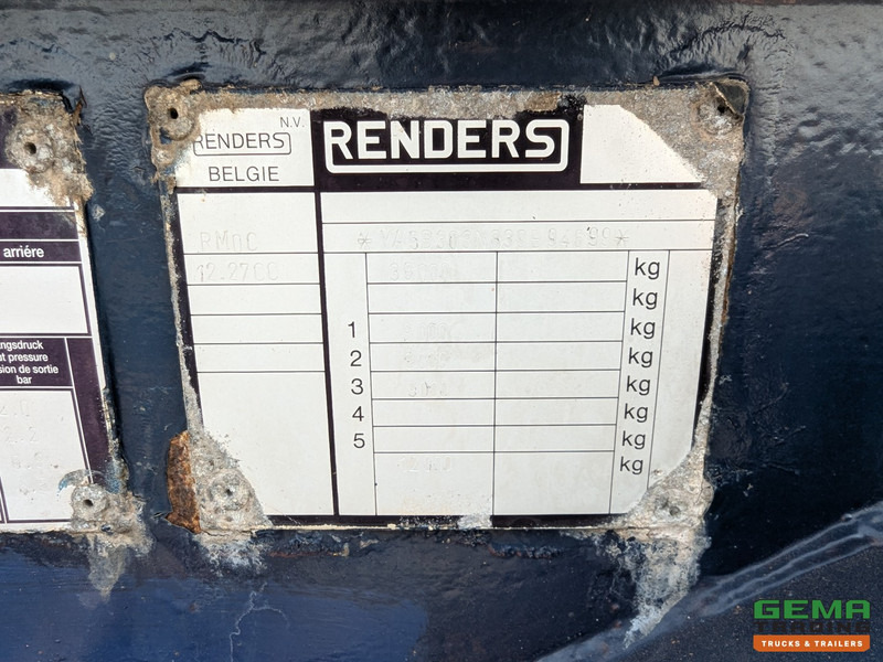 Kontejnerovy návěs/ Výměnná nástavba Renders RMOC 12 27CC 3-Assen BPW - Dubbellucht - Trommelremmen - 40FT - Schotelhoogte 105cm: obrázek 19