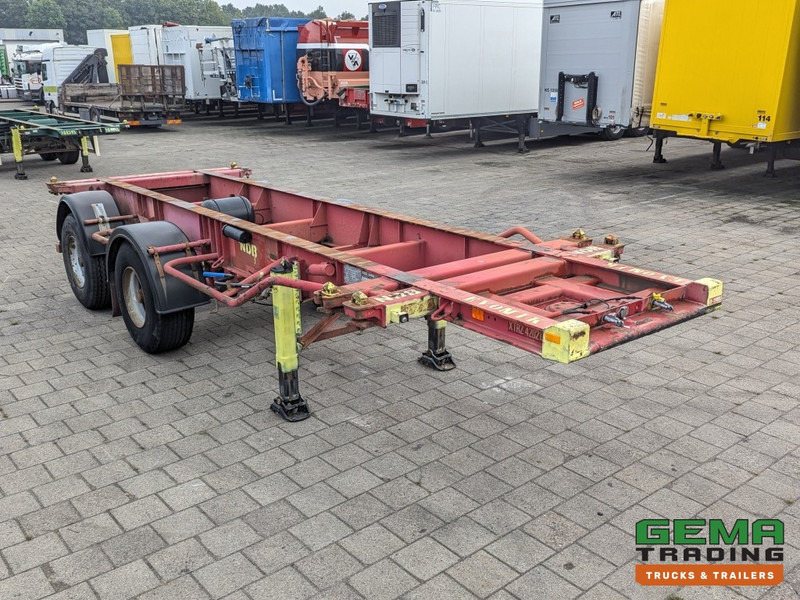 SHLADOT SD-901M 20FT 2-Assen ROR DrumBrakes - Steel Suspension - 20 units in Stock (O1985) - Kontejnerovy návěs/ Výměnná nástavba: obrázek 4 SHLADOT SD-901M 20FT 2-Assen ROR DrumBrakes - Steel Suspension - 20 units in Stock (O1985) - Kontejnerovy návěs/ Výměnná nástavba: obrázek 4