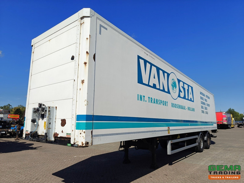 SYSTEM TRAILERS GS PRS 18 2-Assen SAF - LiftAs en StuurAs - Schijfremmen - Gesloten Opbouw - Laadklep 2000KG - Skříňový návěs: obrázek 1 SYSTEM TRAILERS GS PRS 18 2-Assen SAF - LiftAs en StuurAs - Schijfremmen - Gesloten Opbouw - Laadklep 2000KG - Skříňový návěs: obrázek 1