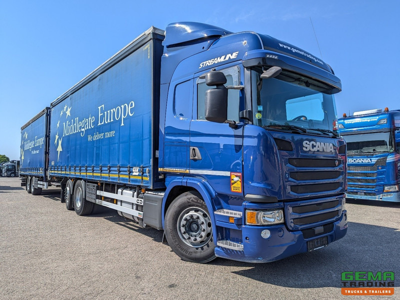 Scania G410 6x2/4 Streamline Euro6 - Retarder + Van Hool 2-Assige Aanhanger - SchuifzeilenCombi - SmartTachoV2 - Skříňový nákladní auto: obrázek 2 Scania G410 6x2/4 Streamline Euro6 - Retarder + Van Hool 2-Assige Aanhanger - SchuifzeilenCombi - SmartTachoV2 - Skříňový nákladní auto: obrázek 2