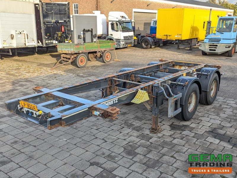 Schmitz Cargobull SCF 20 2-Assen BPW DrumBrakes - 20FT Connection - 2419KG (O2060) - Kontejnerovy návěs/ Výměnná nástavba: obrázek 1 Schmitz Cargobull SCF 20 2-Assen BPW DrumBrakes - 20FT Connection - 2419KG (O2060) - Kontejnerovy návěs/ Výměnná nástavba: obrázek 1