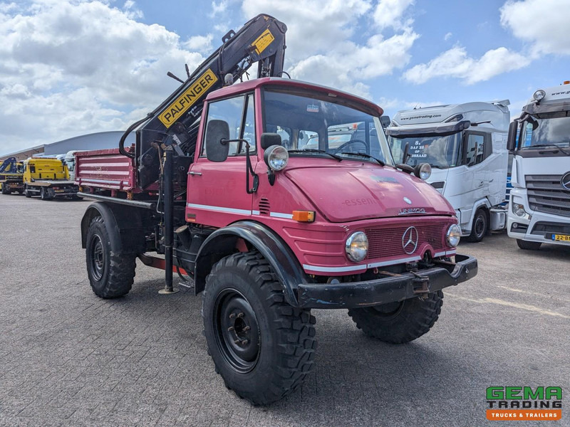 Auto s hydraulickou rukou Unimog 416/U1100 4x4 - Hiab PK4600A - Open laadbak - Lier - Vangmuil/trekhaak - Mercedes Benz: obrázek 6 Auto s hydraulickou rukou Unimog 416/U1100 4x4 - Hiab PK4600A - Open laadbak - Lier - Vangmuil/trekhaak - Mercedes Benz: obrázek 6