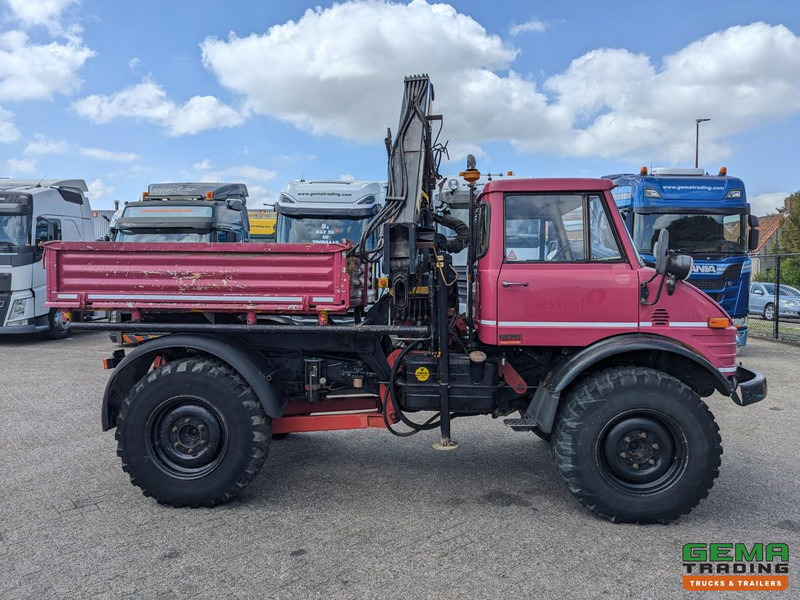 Auto s hydraulickou rukou Unimog 416/U1100 4x4 - Hiab PK4600A - Open laadbak - Lier - Vangmuil/trekhaak - Mercedes Benz: obrázek 11 Auto s hydraulickou rukou Unimog 416/U1100 4x4 - Hiab PK4600A - Open laadbak - Lier - Vangmuil/trekhaak - Mercedes Benz: obrázek 11