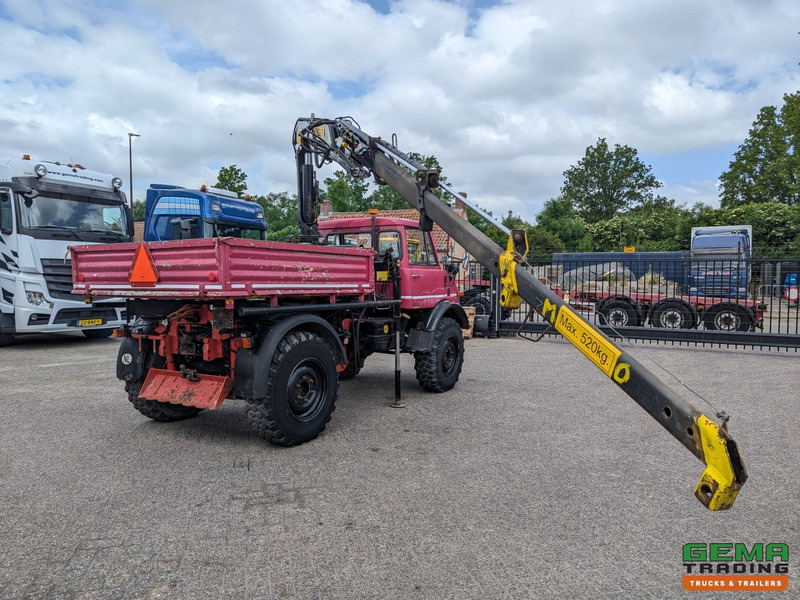 Unimog 416/U1100 4x4 - Hiab PK4600A - Open laadbak - Lier - Vangmuil/trekhaak - Mercedes Benz - Auto s hydraulickou rukou: obrázek 3 Unimog 416/U1100 4x4 - Hiab PK4600A - Open laadbak - Lier - Vangmuil/trekhaak - Mercedes Benz - Auto s hydraulickou rukou: obrázek 3