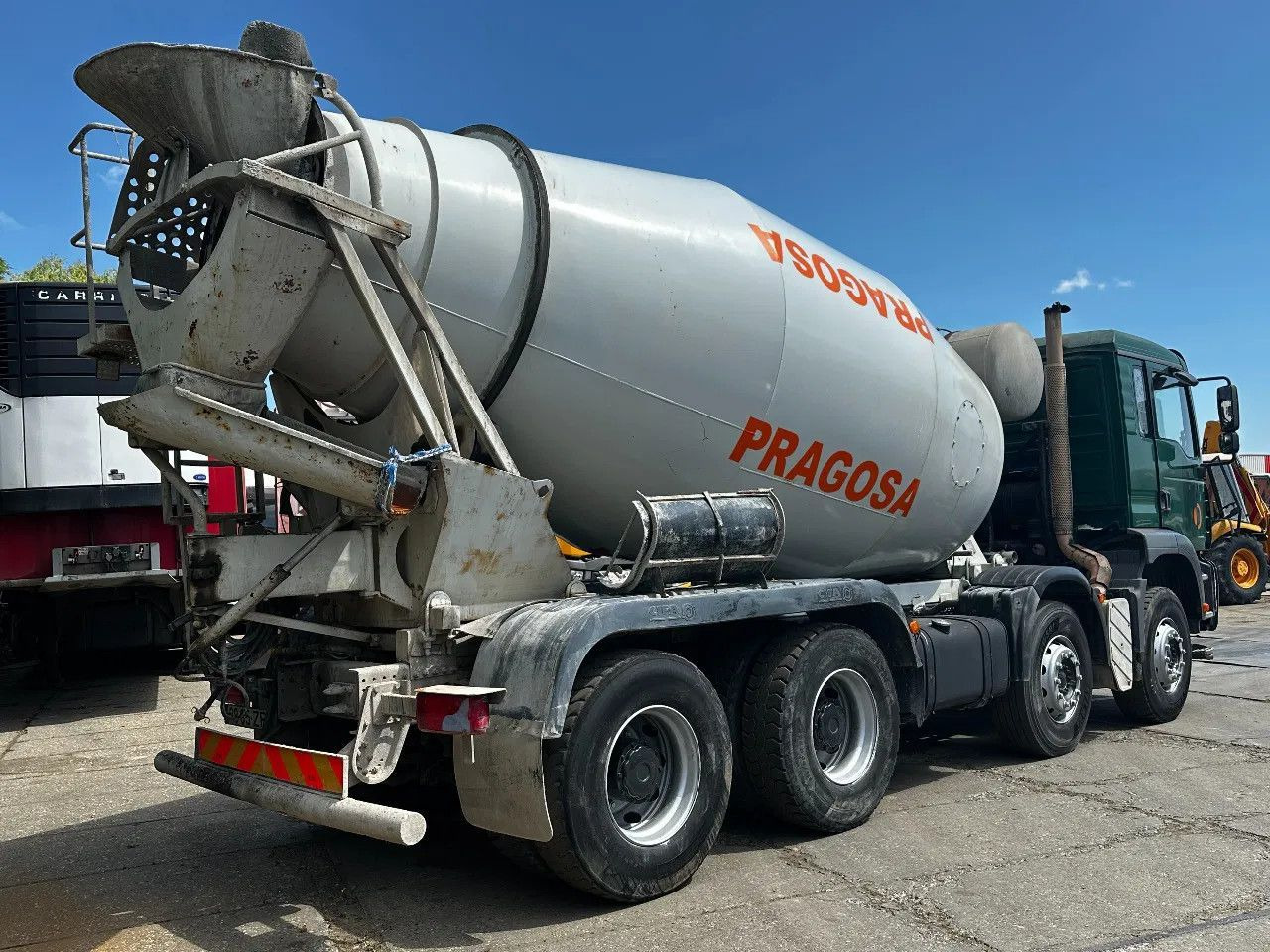 MAN TGA 35.360 8X4 CIFA Beton Mixer Spring/Spring ZF - Autodomíchávač: obrázek 4 MAN TGA 35.360 8X4 CIFA Beton Mixer Spring/Spring ZF - Autodomíchávač: obrázek 4