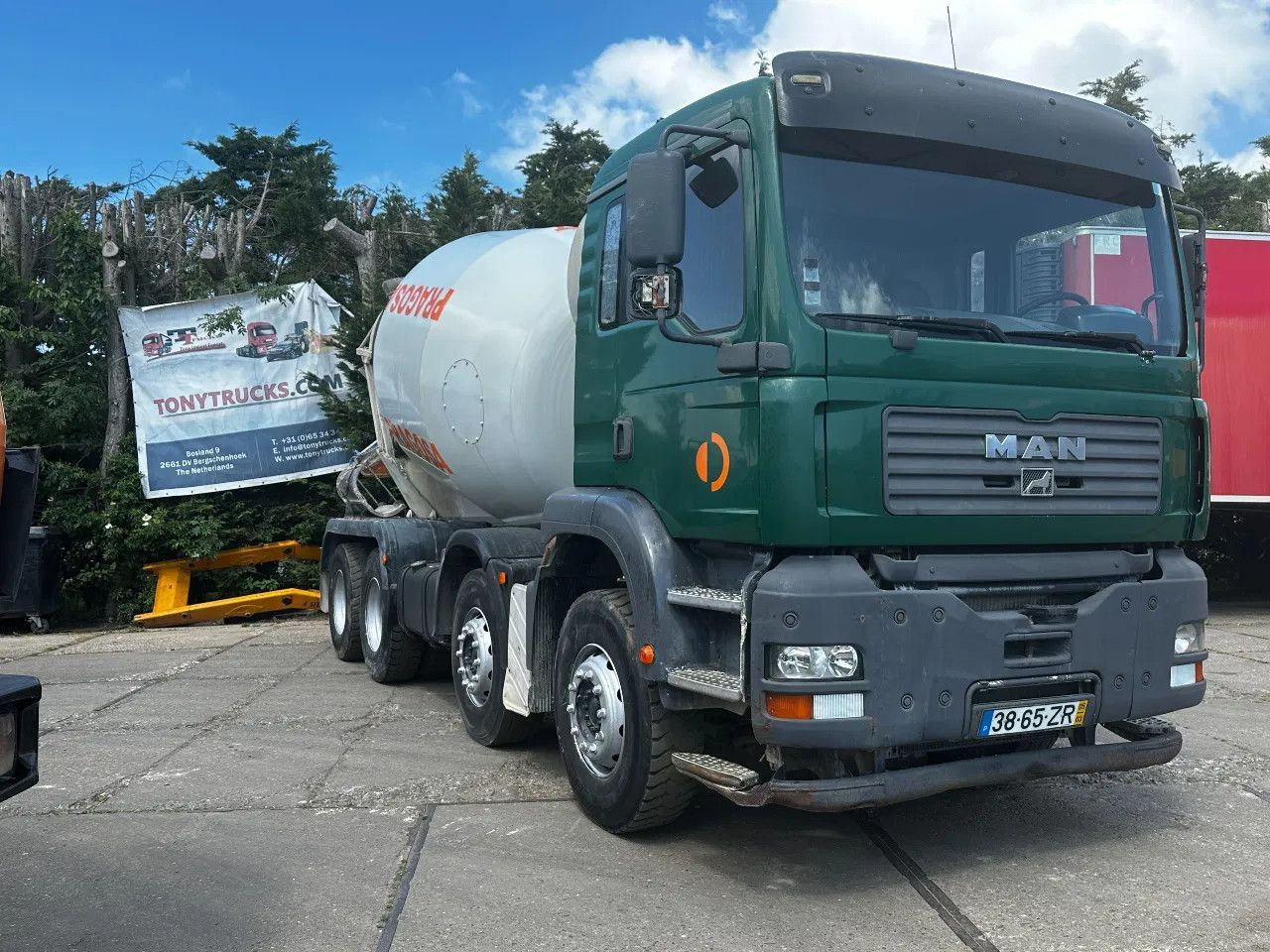 MAN TGA 35.360 8X4 CIFA Beton Mixer Spring/Spring ZF - Autodomíchávač: obrázek 1 MAN TGA 35.360 8X4 CIFA Beton Mixer Spring/Spring ZF - Autodomíchávač: obrázek 1