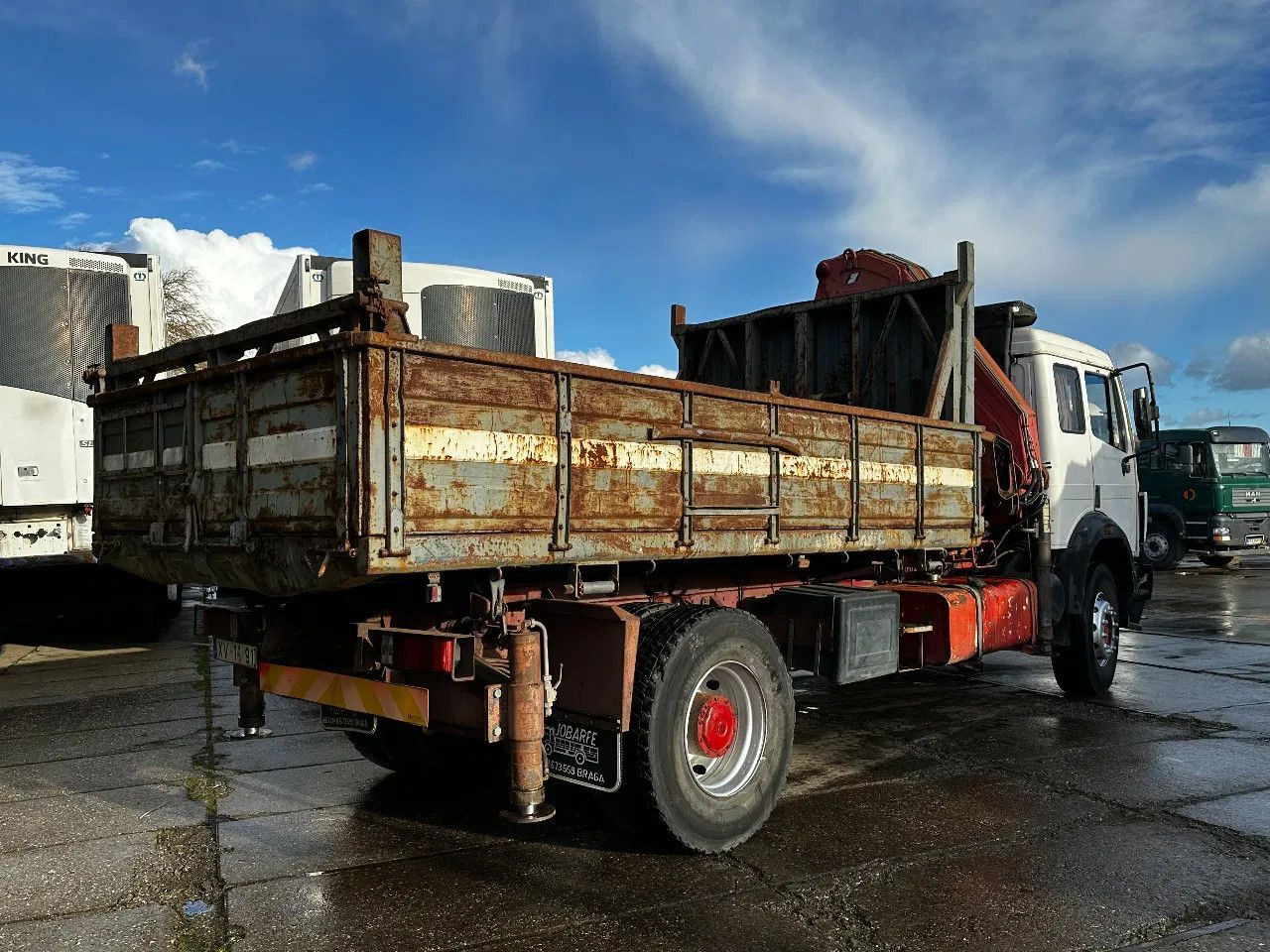 Mercedes-Benz SK 1935 V8 4X2 Tipper Spring/Spring AMCO V825 9T Mercedes-Benz SK 1935 V8 4X2 Tipper Spring/Spring AMCO V825 9T - Sklápěč, Auto s hydraulickou rukou: obrázek 4 Mercedes-Benz SK 1935 V8 4X2 Tipper Spring/Spring AMCO V825 9T Mercedes-Benz SK 1935 V8 4X2 Tipper Spring/Spring AMCO V825 9T - Sklápěč, Auto s hydraulickou rukou: obrázek 4
