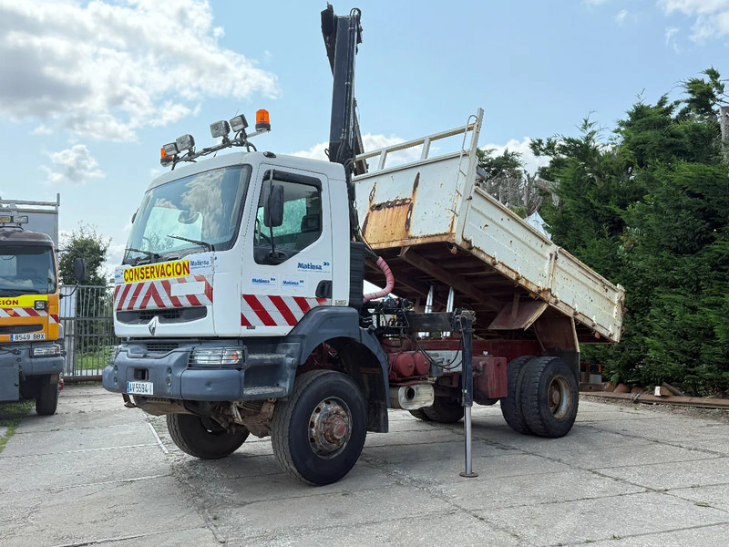 Renault Kerax 400 4X4 Tipper + Hiab 085 Spring/Spring EURO 2 ZF Manual Gearbox - Sklápěč, Auto s hydraulickou rukou: obrázek 2 Renault Kerax 400 4X4 Tipper + Hiab 085 Spring/Spring EURO 2 ZF Manual Gearbox - Sklápěč, Auto s hydraulickou rukou: obrázek 2