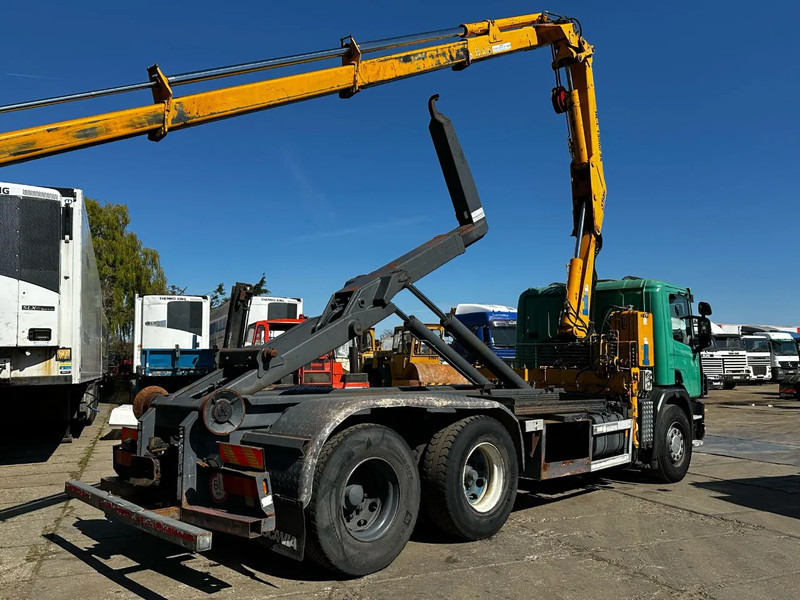 Scania P114-380 6X2 Ampirol + Heila 13000 5T Crane Manual Gear - Kontejnérový podvozek/ Výměnná nástavba: obrázek 5 Scania P114-380 6X2 Ampirol + Heila 13000 5T Crane Manual Gear - Kontejnérový podvozek/ Výměnná nástavba: obrázek 5