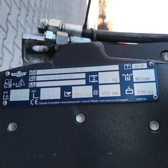 Čelisti na balíky Cascade 360°  Rotating Paper Roll Clamp: obrázek 8