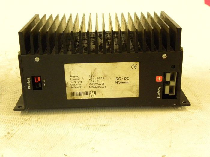 Converter DC-DC 48/24 V, 20.8 A for Mitsubishi - Elektrický systém pro Manipulační technika: obrázek 2 Converter DC-DC 48/24 V, 20.8 A for Mitsubishi - Elektrický systém pro Manipulační technika: obrázek 2
