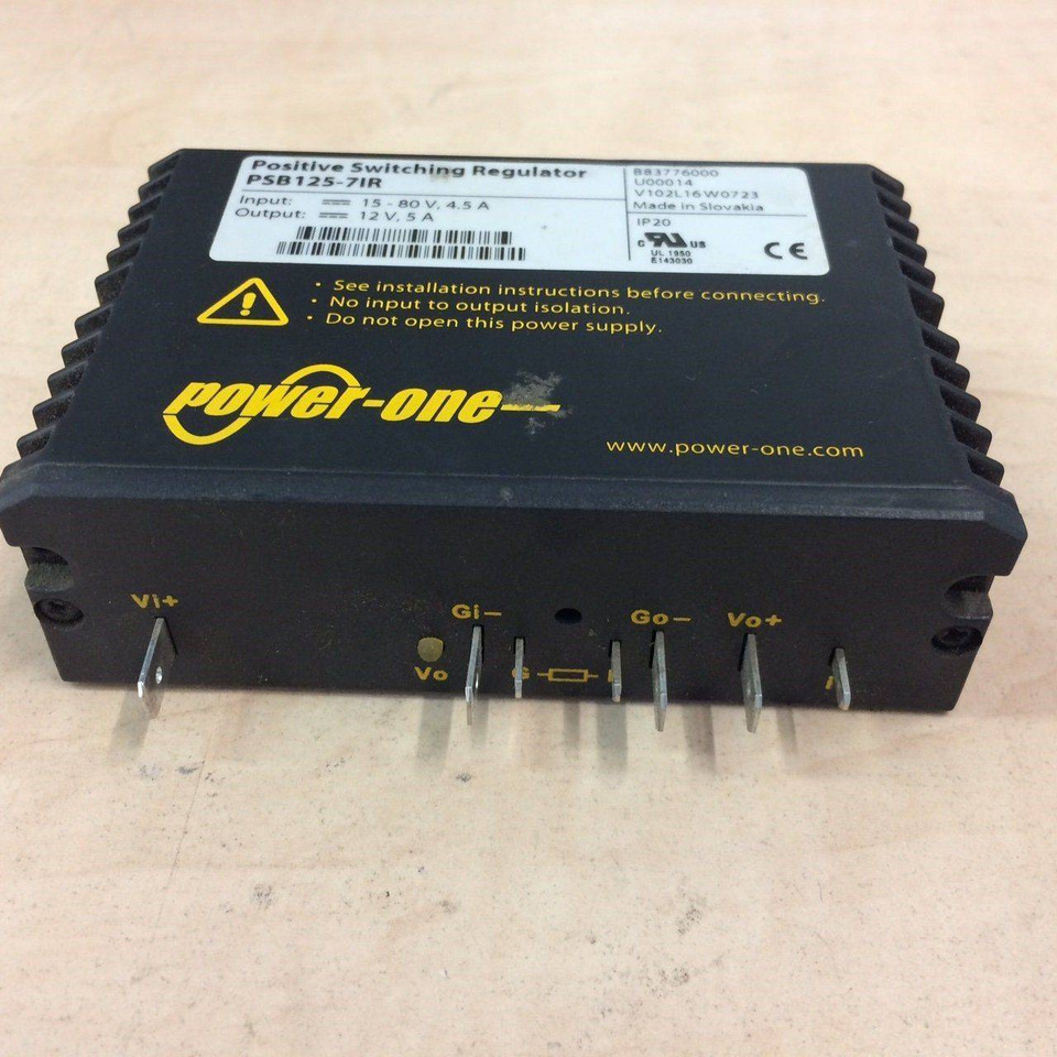 Converter Positive Switching Regulator PSB125-71R - Elektrický systém pro Manipulační technika: obrázek 1 Converter Positive Switching Regulator PSB125-71R - Elektrický systém pro Manipulační technika: obrázek 1