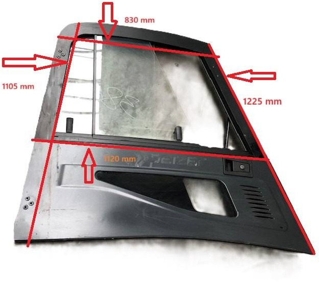 Door right for Linde series 386 - Dveře a díly pro Manipulační technika: obrázek 1 Door right for Linde series 386 - Dveře a díly pro Manipulační technika: obrázek 1