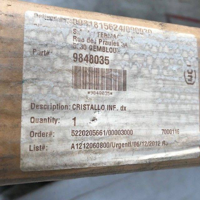 Glass for Komatsu/Fiat - Okno a díly pro Manipulační technika: obrázek 3 Glass for Komatsu/Fiat - Okno a díly pro Manipulační technika: obrázek 3