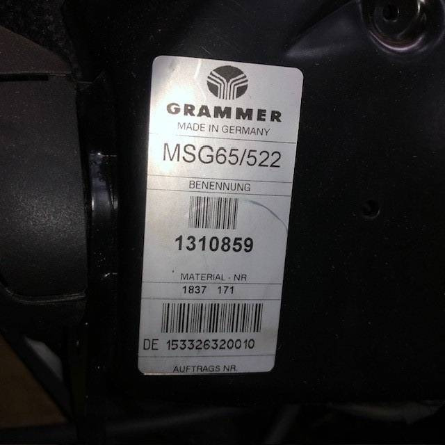 Grammer Seat MSG65/522 - Sedaček pro Manipulační technika: obrázek 5 Grammer Seat MSG65/522 - Sedaček pro Manipulační technika: obrázek 5