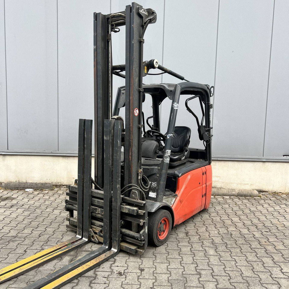 Linde E16 (386) - Elektrický vysokozdvižný vozík: obrázek 1 Linde E16 (386) - Elektrický vysokozdvižný vozík: obrázek 1