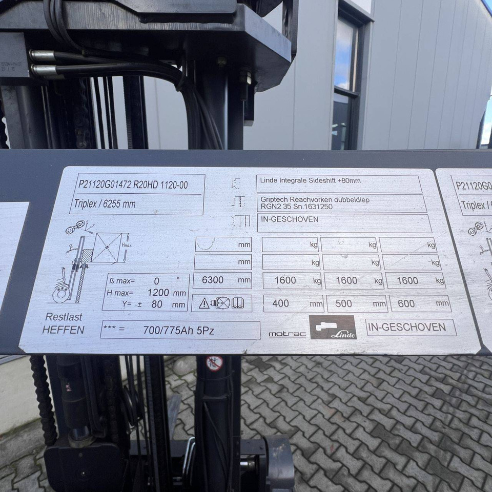 Retrak Linde R20 HD (1120): obrázek 16