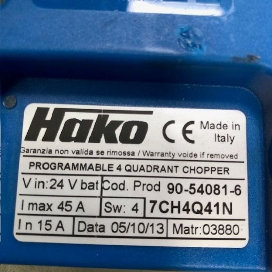 Motor controller for Hako - Náhradní díly pro Úklidový stroj: obrázek 3 Motor controller for Hako - Náhradní díly pro Úklidový stroj: obrázek 3