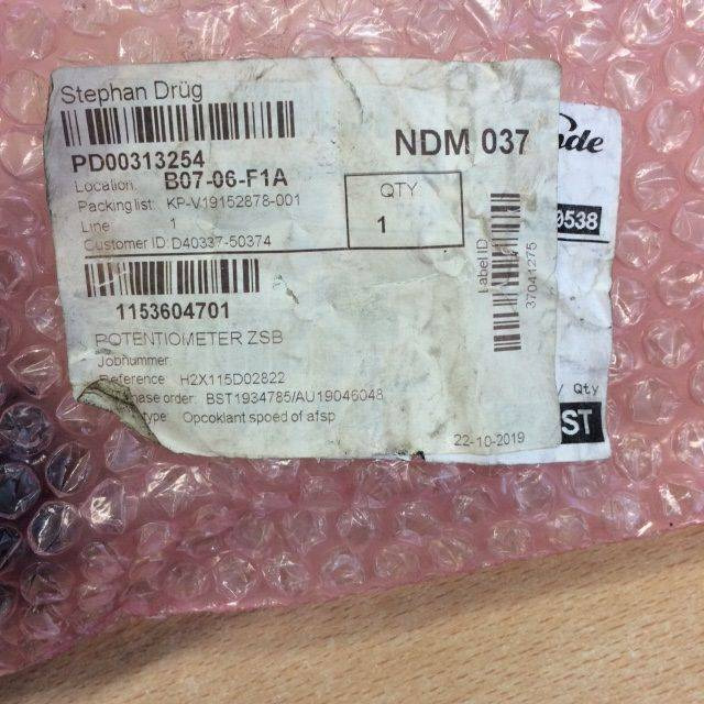 Potentiometer Assy mtg for Linde - Elektrický systém pro Manipulační technika: obrázek 5 Potentiometer Assy mtg for Linde - Elektrický systém pro Manipulační technika: obrázek 5