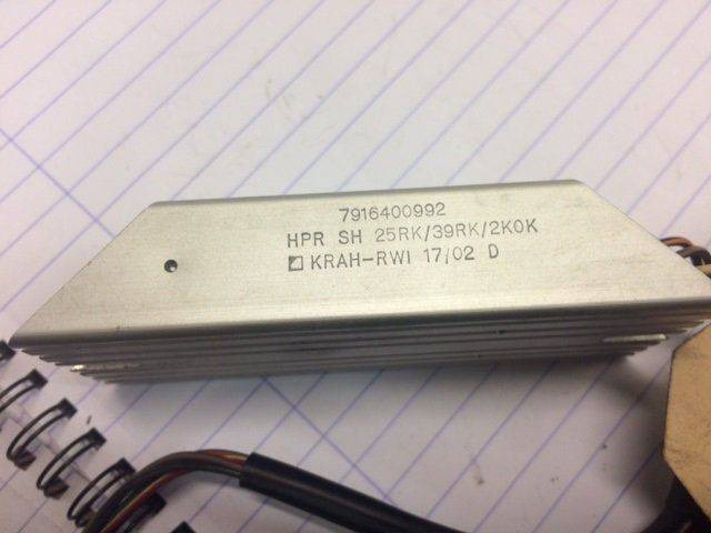 Resistor for Linde Series 335-02 - Spínač sloupku řízení pro Manipulační technika: obrázek 2 Resistor for Linde Series 335-02 - Spínač sloupku řízení pro Manipulační technika: obrázek 2