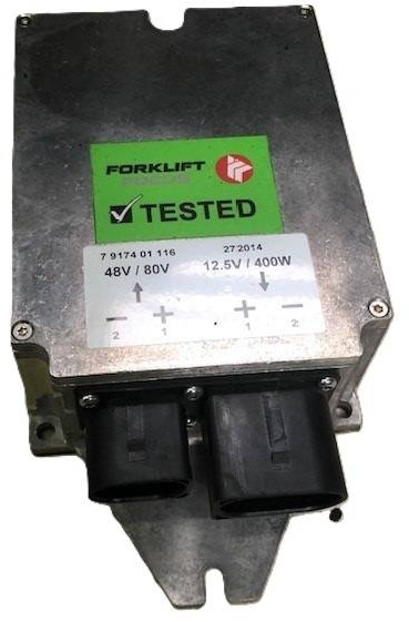 Voltage transformer 400W/48-80V - Elektrický systém pro Manipulační technika: obrázek 1 Voltage transformer 400W/48-80V - Elektrický systém pro Manipulační technika: obrázek 1