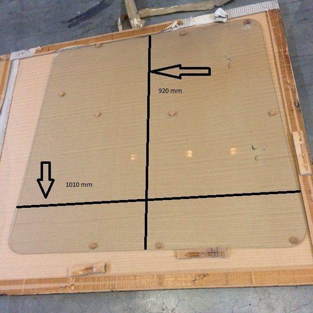 Wind screen for Linde Series 352 - Okno a díly pro Manipulační technika: obrázek 2 Wind screen for Linde Series 352 - Okno a díly pro Manipulační technika: obrázek 2