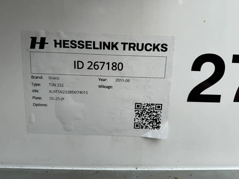 DRACO B-DOUBLE LZV Combination - Chladírenský návěs: obrázek 4 DRACO B-DOUBLE LZV Combination - Chladírenský návěs: obrázek 4