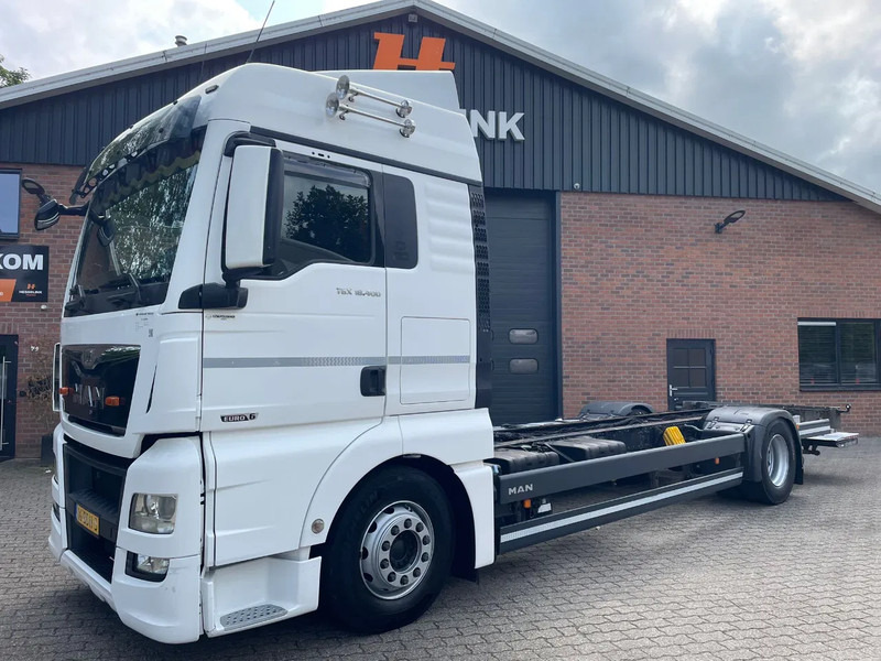 MAN TGX 18.400 XLX AHK LBW Standairco NL Truck - Kontejnérový podvozek/ Výměnná nástavba: obrázek 1 MAN TGX 18.400 XLX AHK LBW Standairco NL Truck - Kontejnérový podvozek/ Výměnná nástavba: obrázek 1
