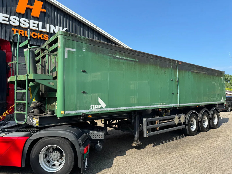 Stas S300CX 50m3 Vol alu Klep/Deuren Liftachse SAF Scheibenbremsen - Sklápěcí návěs: obrázek 1 Stas S300CX 50m3 Vol alu Klep/Deuren Liftachse SAF Scheibenbremsen - Sklápěcí návěs: obrázek 1