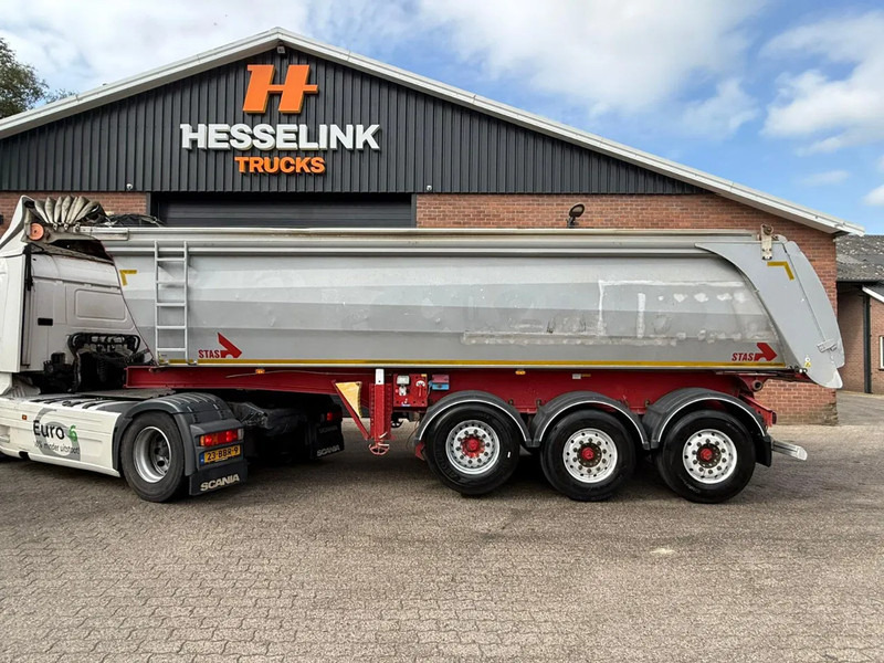 Stas S300CX Lift Axle Automatic roof Tarpaulin APK/TUV 12/2025 - Sklápěcí návěs: obrázek 2 Stas S300CX Lift Axle Automatic roof Tarpaulin APK/TUV 12/2025 - Sklápěcí návěs: obrázek 2