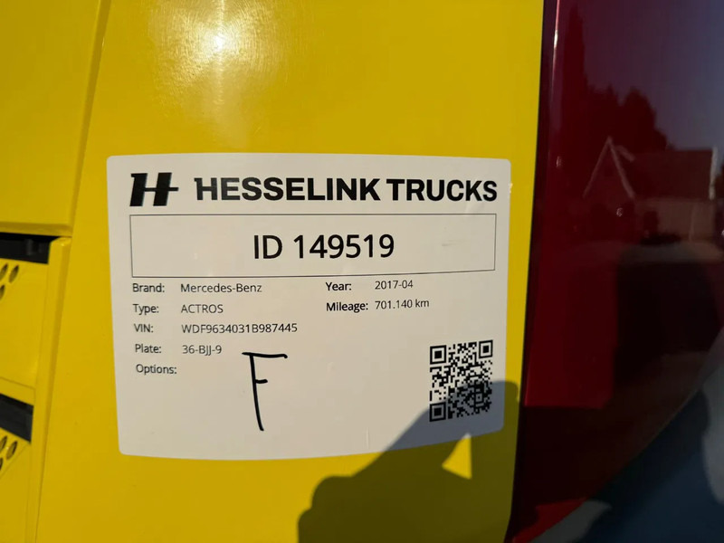 Mercedes-Benz Actros 1840 4X2 EURO 6 701.140KM, NL Truck - Tahač: obrázek 5 Mercedes-Benz Actros 1840 4X2 EURO 6 701.140KM, NL Truck - Tahač: obrázek 5
